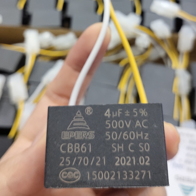 4UF 500V SH CBB61 kondensator for klimaanlæg